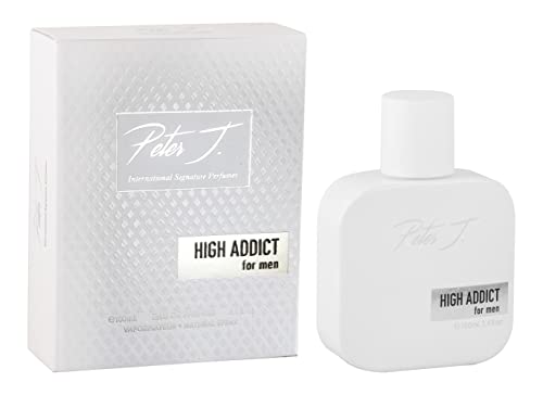 Image of Peter J High Addict Perfumes for Men, 100ml | Luxury Eau De Parfum Premium Long Lasting Fragrance | Gift for Him | Premium Perfume for Men | Suitable for Every Occasion