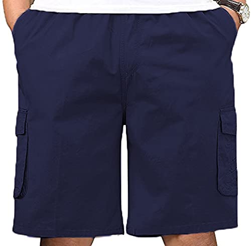 Image of ROL Men's Cargo Shorts (reo menp.cottoncargoshorts navy M Navy Blue M)