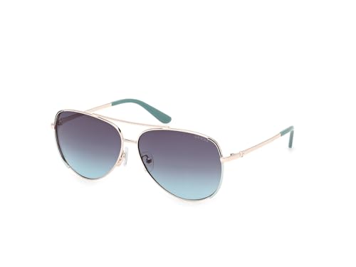 Lunettes de soleil dorées GUESS GU00193 la haute finition d'une monture mixte