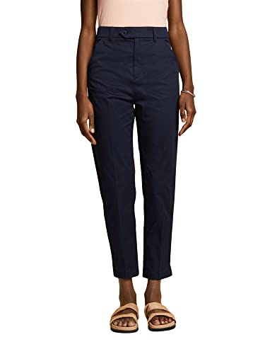 ESPRIT Damen 993ee1b316 Hose, Navy, 40 EU