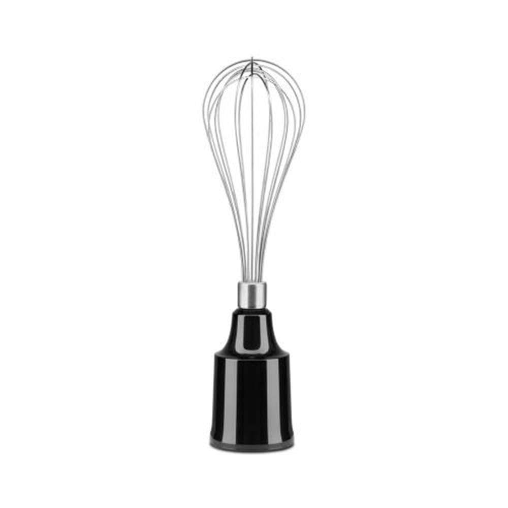 KitchenAid Batidora de Mano Clásica, Velocidad Variable 8250–11600 RPM, Mezcla, Tritura, Emulsiona y Espuma, Brazo y Protector Extraíbles, Vaso 700ml sin BPA, Diseño Ligero, Onyx Black
