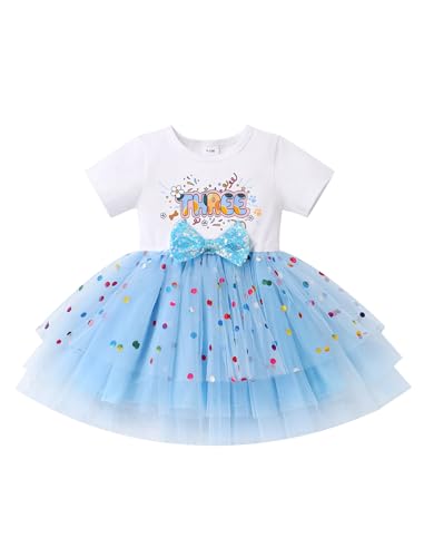 Baby Girls Birthday Party Dress Dog Ear Hair Clip Decoration Tutu Dress Cake Crush Photography