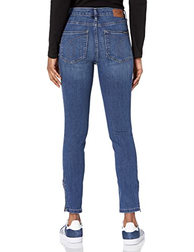 Calvin Klein Jeans Women's Mid Rise Skinny Ankle Denim2