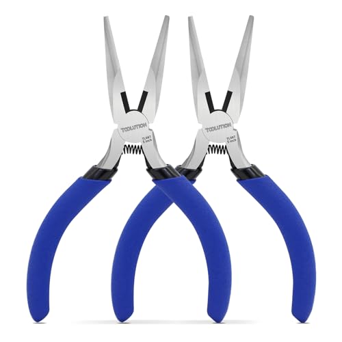 Image of 5 Inch Needle Nose Pliers Small Jewelry Pliers Tool 2 Pack