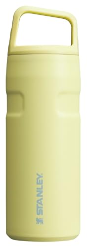 Image of Stanley IceFlow Cap and Carry Water Bottle | Wide Mouth Twist Lid | Lightweight & Leakproof for Travel & Sports | Insulated Stainless Steel | BPA-Free