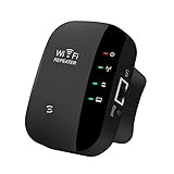 【300Mbps High Speed WiFi Booster 】Unterstützt Übertragungsgeschwindigkeiten bis zu 300Mbps / 2.4GHz Ideal für HD-Streaming, Online-Spiele und andere Aktivitäten, die viel Bandbreite erfordern. Kompatibel mit jedem drahtlosen Netzwerk, Router und WLAN-fähigen Gerät, einschließlich Smartphones. Durch die 360-Grad-Hochgeschwindigkeitsverbindung, die Erweiterung der verfügbaren WIFI Entfernung und ausgezeichnete Stabilität können Sie hochauflösende Videos und Online-Spiele genießen.