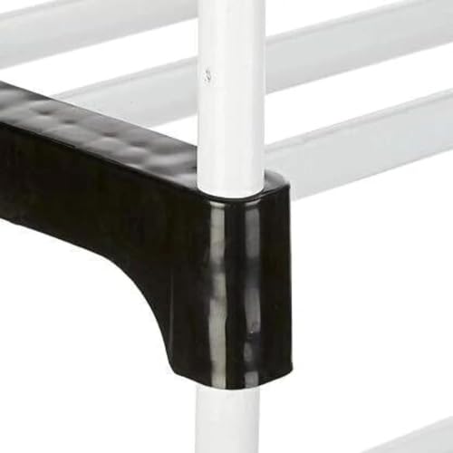 Image of FIGMENT Shoe Rack for Home, Foldable Plastic Shoe Stand with Shelves, Space Saving Footwear Organizer for Bedroom, Entryway, Living Room & Closet, Multi Layer Shoe Storage Rack