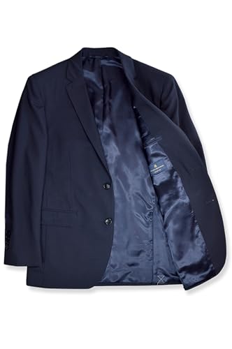 Brooks Brothers Men's Milano Slim Fit All Wool Two Button Blazer Jacket,2