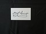 'Detroit Red Wings' Marcel Dionne Hand Signed 3X5 Card JG Autographs COA