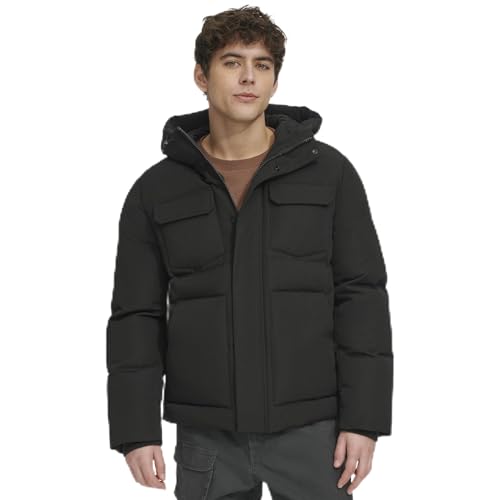 Levi's Men's Levis Softshell Trucker Jacket, Black, Large