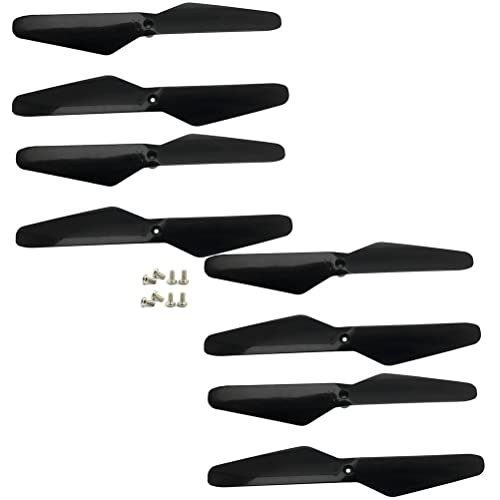 FOLD LS11 ドローン スペアパーツ キット HJ28 折りたたみ式クアッドコプター プロペラ保護フレーム アーム モーター ギアと互換性あり(TYPE1 BLADES8)