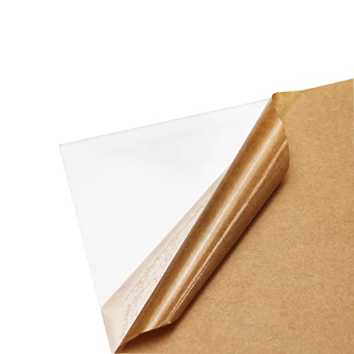 Image of Fielect Clear Acrylic Plexiglass Sheet 11.58 inchx8.19 inch 8mm Thick for Picture Frames Sign Holders DIY Display