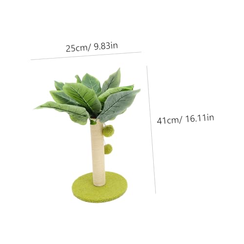 Griffoir pour chat vertical HEMOTON réutilisable avec détails délicats et design compact - 3