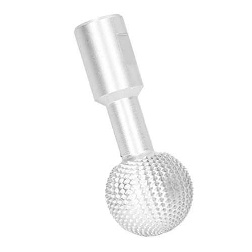 Fraise Rotative à Sphère Extrême, Tige de 14 Mm, Polissage du Bois, Gravure, Meulage, Meulage, Travail du Bois, Outil de Fixation pour le Marquage du Bois, la Sculpture, la Gravure (Argent)