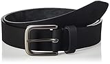 Timberland Men's 35mm Classic Jean Belt, Black, 36