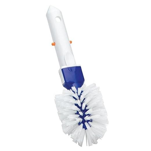 Puri Tech Economy Corner, Step & Tile Polybristle Brush for Swimming Pools & Spas Tackles Hard to Reach or Tight Places Safe Non-Damaging Bristles Fits Standard Poles