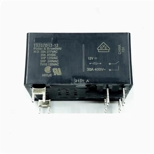 Relais 92S7D12-12 12V DCV12 pour réparer les pannes de forte charge