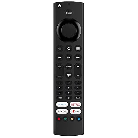 Replacement Remote Control RM-C3255 Fit for JVC Fire TV Edition Smart FHD LED TV T32CF600 LT40CF700 LT43CF700 Cover