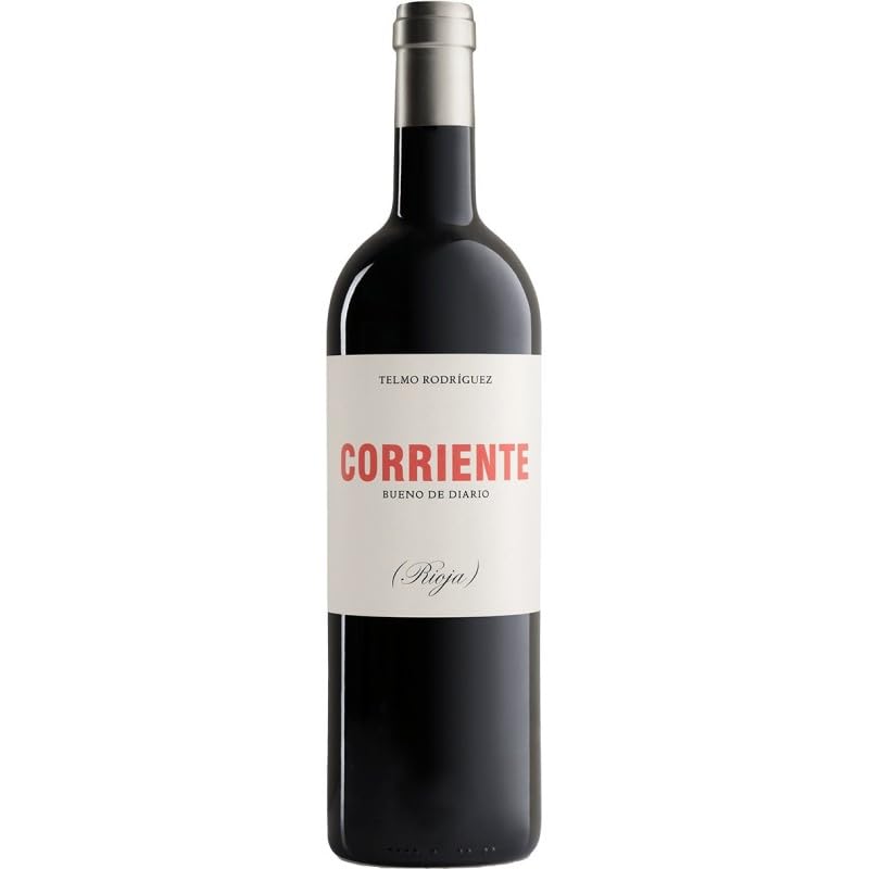 Corriente, vino tinto de crianza con Tempranillo, Garnacha y Graciano que destaca por su equilibrio, frescura y expresión auténtica del terruño riojano| 1 botella
