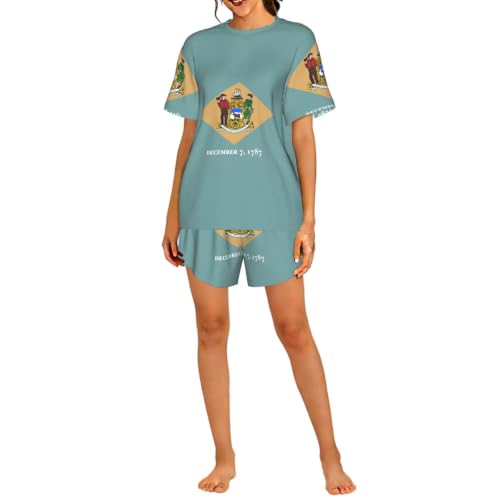 Pyjama Delaware pour femme ensemble léger contre la chaleur nocturne