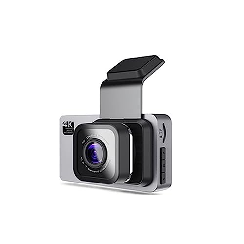 Caméra de tableau de bord avant arrière 4K voiture avec WIFI et grand angle