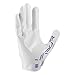 Nike Vapor Jet 8.0 Football Gloves White | White | Purple Large