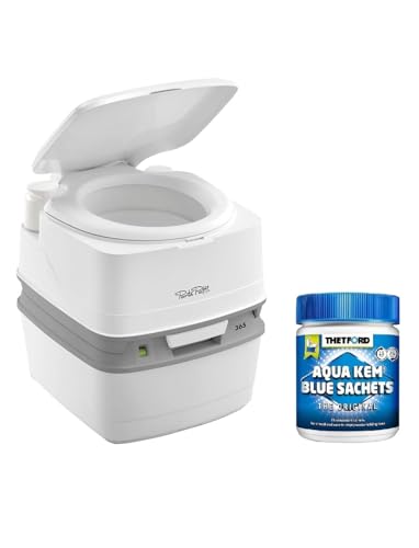 Porta Potti 365 + Aqua Kem Blue Sachets 15 PACK AHORRO