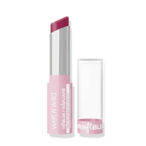Wet n Wild Cloud Pout Soft Blur Matte Lipstick, Matte Lipstick with Non-Drying and Long-Lasting Formula - Image 2