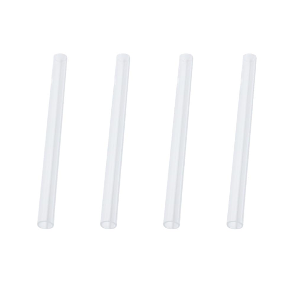 PMMA Hollow Pipe 4pcs 50cm Transparent Acrylic Pipe Tube for Lighting Decoration, PMMA Fittings Aquarium Accessoires(10mm*12mm)