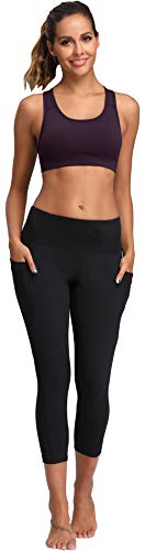 Image of Oalka Women's Racerback Sports Support Workout Running Bras | Oalka Women's Racerback Sports Support Workout Running Bras