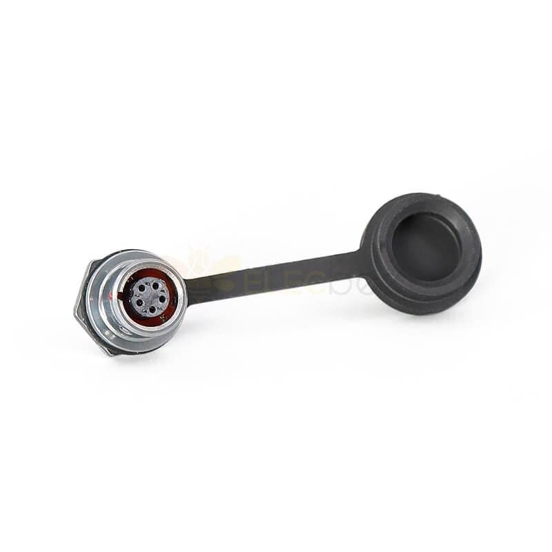 SF6 5 Pin Plug+Socket BAviation Circular Quick Waterproof ack-Mount Push-Pull Metal Industrial
