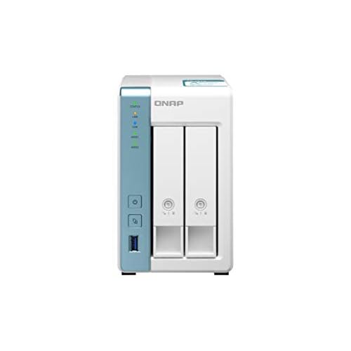 QNAP TS-231K 2 Bay Home NAS mit Zwei 1 GbE Ports