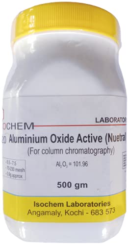 See full amazon price history chart for ISOCHEM Aluminium Oxide Active (Nuetral) 500gm ISOCHEM Aluminium Oxide Active (Nuetral) 500gm (B09BFCRH3Q) Amazon Price History, Amazon Price Tracker