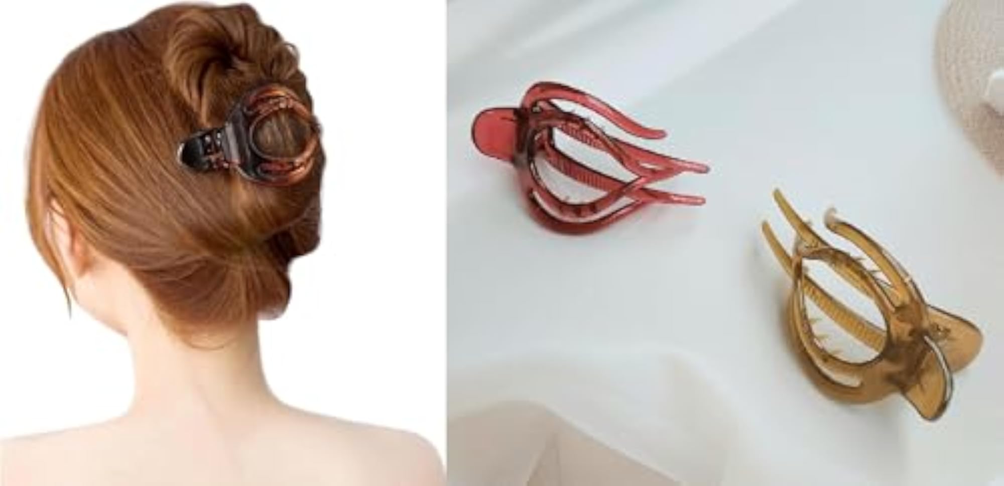 Fishtail Hair Clip Set (4 Pieces)