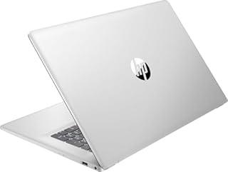 HP Laptop 17-cp2003sl, PC Portatile 17", Display 17.3" FHD Antiriflesso, Notebook, AMD Ryzen 5 7520U, 16GB RAM, 512GB SSD, AMD Radeon, Windows 11, Computer Portatile, Argento, QWERTY