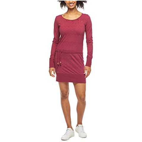 Vestido Ragwear Alexa Chevron de manga larga para mujer Cover