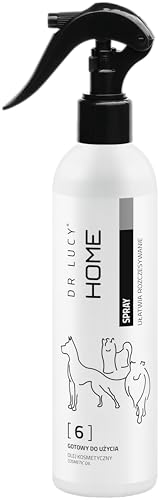 DR LUCY Home 6 Hunde-Spray zum einfachen Entwirren, für alle Felltypen, feuchtigkeitsspendend & regenerierend, verleiht Glanz, erleichtert Kämmen, 250 ml