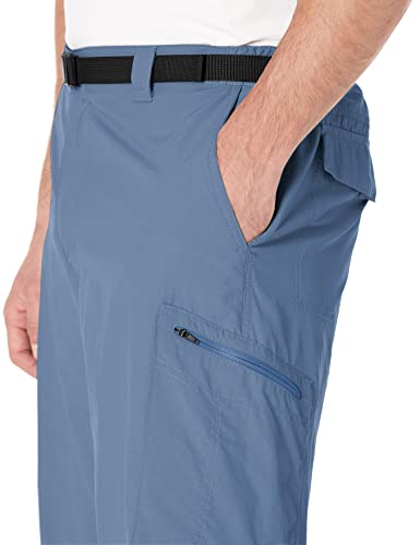 Image of Columbia Men's Regular Fit Shorts (AM4723 Cypress Heather Camo Print 40)