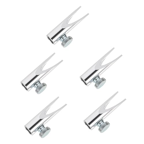 Herramienta para afilar cejas minkissy de aluminio para un delineado perfecto, pack de 5 piezas