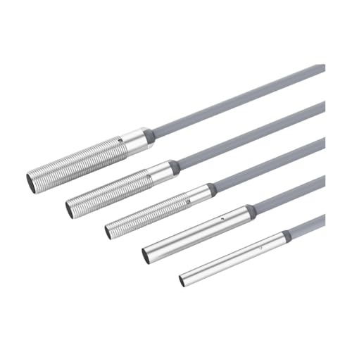 Capteur de proximite a induction M6 1mm NPN NO pour detection metallique cylindrique 24V