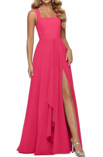 Robe de soirée formelle style princesse confectionnée en mousseline de soie