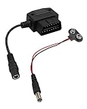 9V Battery Powered Memory Saver for Car Battery Fit for All OBD ll 16-Pin Interface