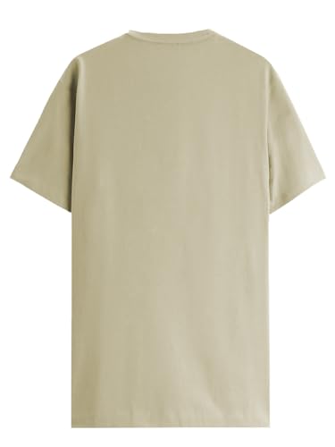 Image of ADRO Men's Graphic Printed 100% Cotton T-Shirt - Regular Fit, Printed T-Shirts for Men
