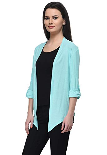 Image of Frenchtrendz Womens's Viscose Crepe Shrug(Size: XS-4XL)