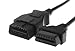 OBDII 16pin Male to Female Cable ELM327 OBD2 1.5m Extension Cable