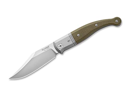 LionSteel Unisex - Erwachsene Gitano Micarta Taschenmesser, Grün, 19,5 cm Cover