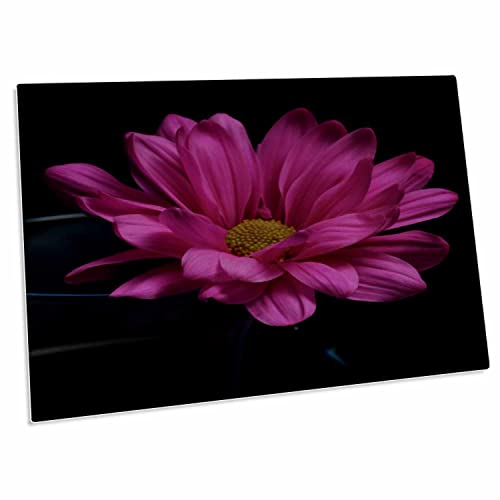 3dRose Pink Daisy en posavasos grande para escritorio miniatura 1