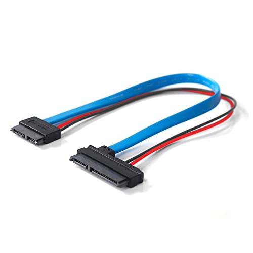 Cable Serial SATA 22Pin a Slimline SATA 13Pin 30 cm miniatura 3