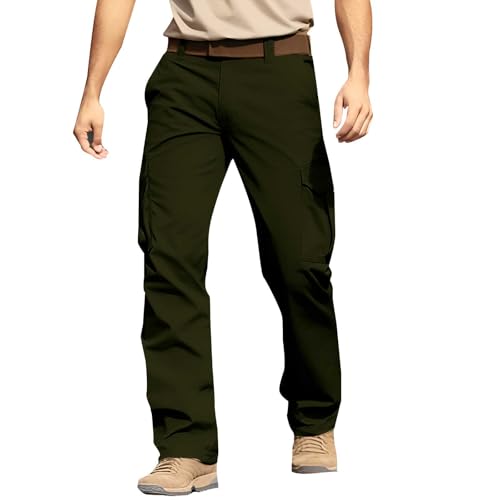 MOKBAY Pantalon de Chasse, Cargo Homme, Travail Militaire Cargo Décontracté Treillis Peche Trekking Tactique Randonnée Camouflage Slim D'été Pantalon de...