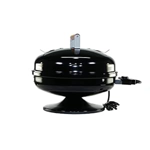 MECO 2120.4.111 Lock 'N Go Electric Grill, Black MECO 21204111 Lock N Go Electric Grill Black